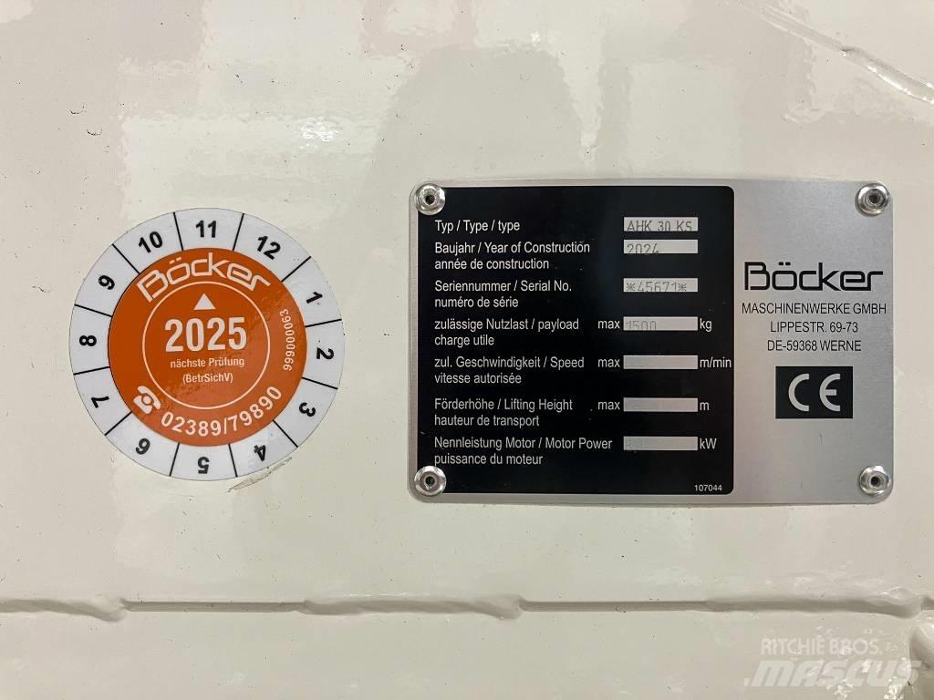 Böcker AHK 30e KS Άλλες ανυψωτικές μηχανές