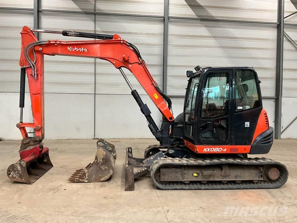 Kubota KX 080-4 Μίνι εκσκαφείς 7t - 12t
