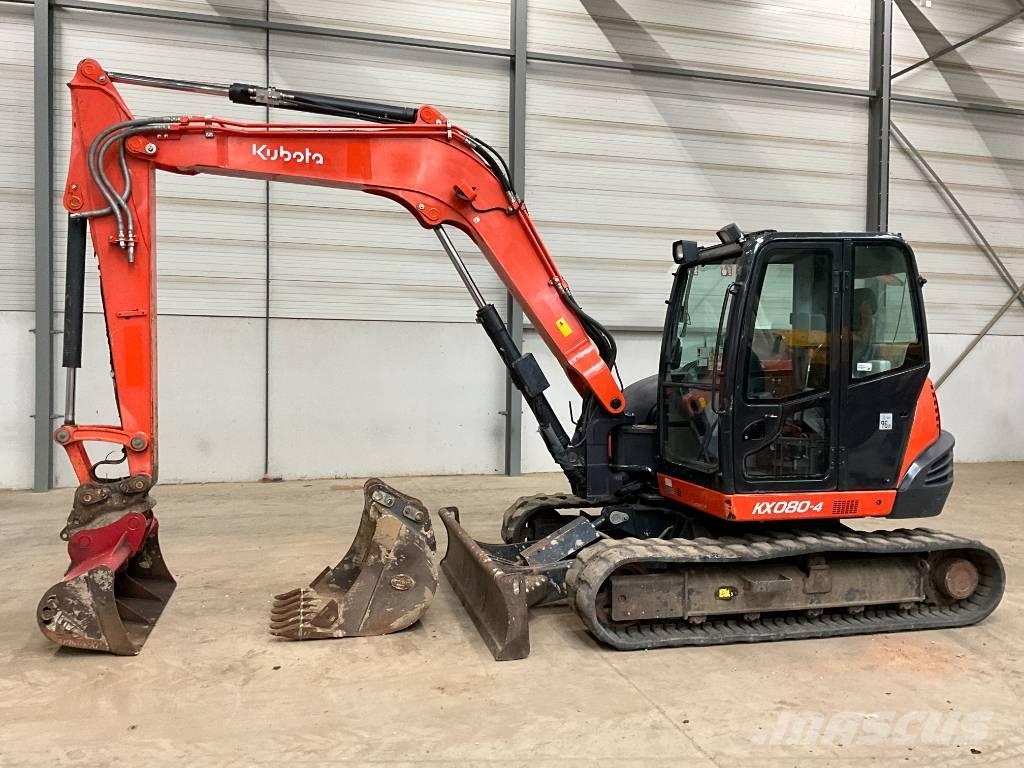 Kubota KX 080-4 Μίνι εκσκαφείς 7t - 12t