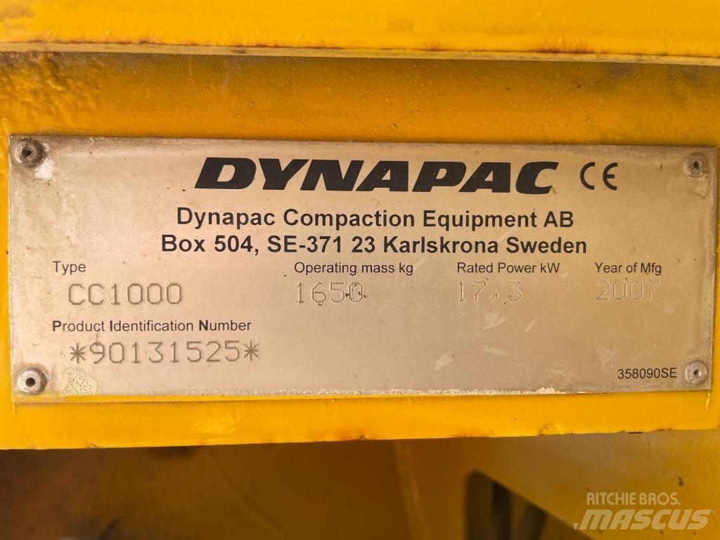 Dynapac CC 1000 Οδοστρωτήρες διπλού κυλίνδρου
