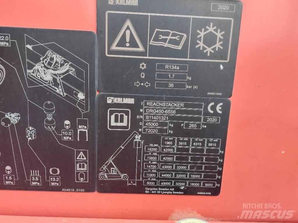 Kalmar DRG450-65S6 Γερανοί στοίβαξης εμπορευματοκιβωτίων