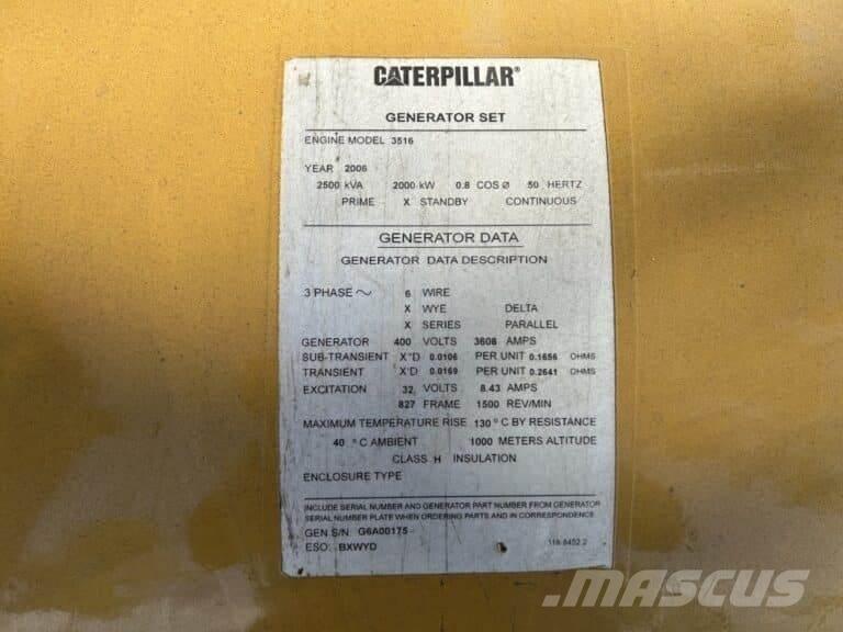 CAT SR4 - 827 frame Άλλες γεννήτριες
