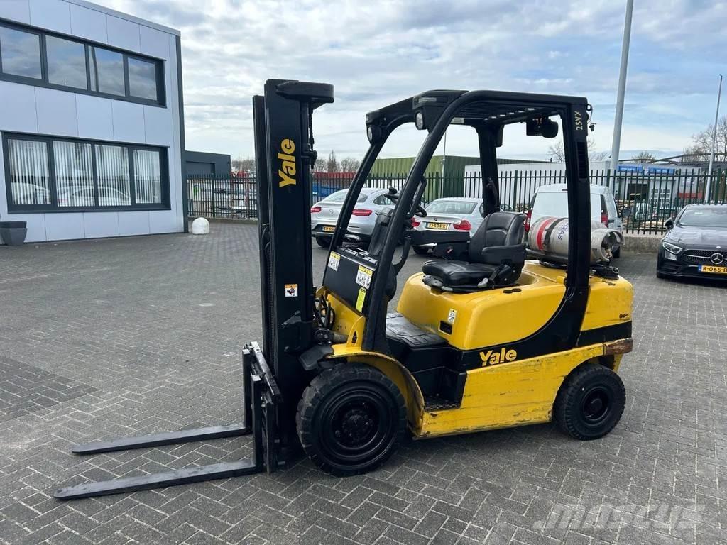 Yale 2.5 Heftruck Περονοφόρα ανυψωτικά κλαρκ με φυσικό αέριο LPG