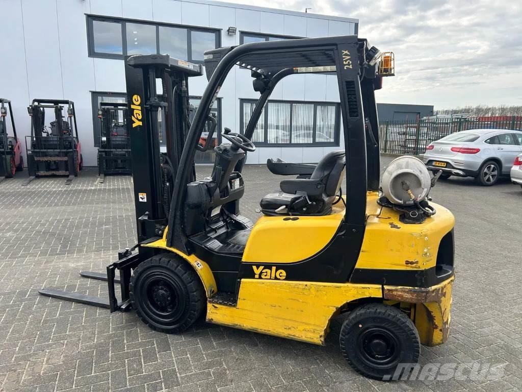 Yale 2.5 Heftruck Περονοφόρα ανυψωτικά κλαρκ με φυσικό αέριο LPG