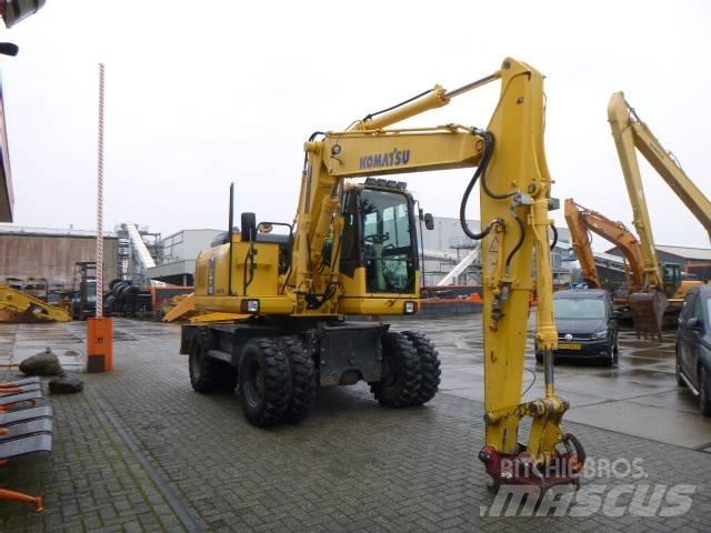 Komatsu PW 140-7 Εκσκαφείς με τροχούς - λάστιχα