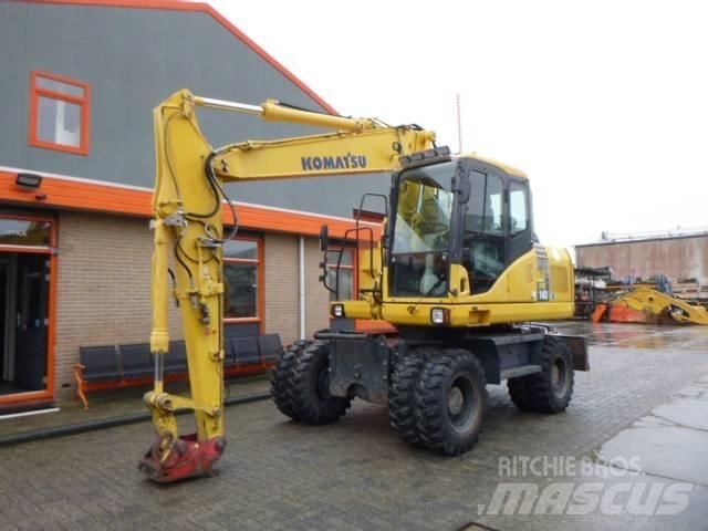 Komatsu PW 140-7 Εκσκαφείς με τροχούς - λάστιχα