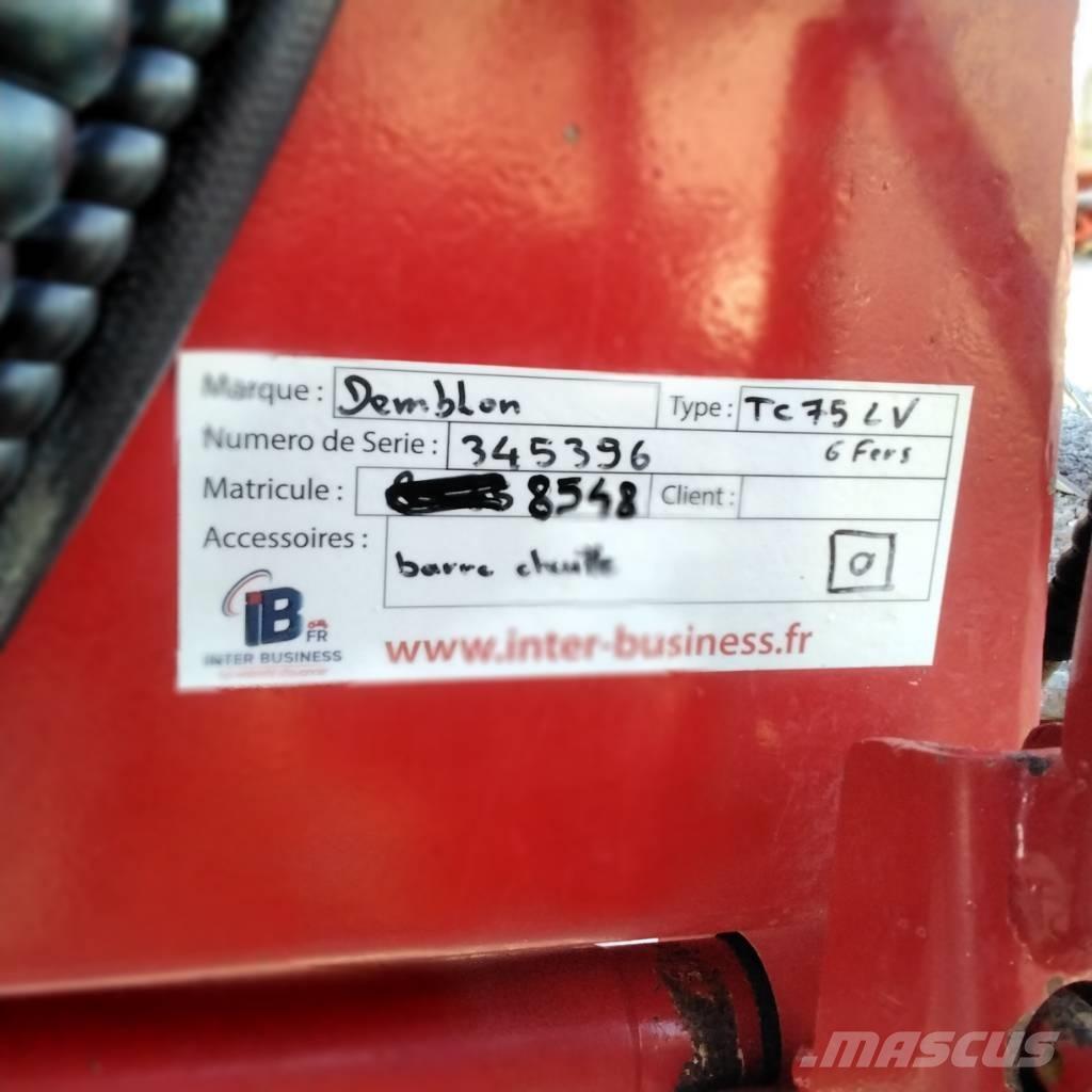 Demblon TC 75 LV Αναστρεφόμενα άροτρα