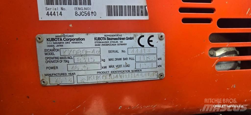 Kubota KX 808-4 A2 Μίνι εκσκαφείς 7t - 12t