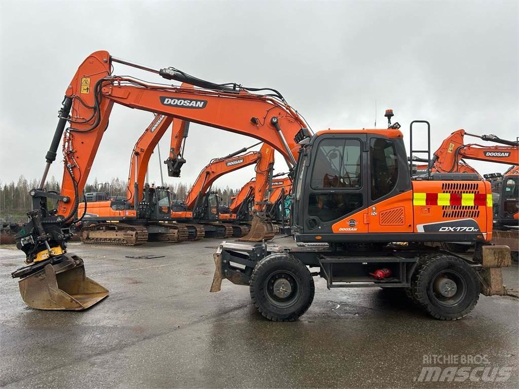 Doosan DX170W-5 Εκσκαφείς με ερπύστριες