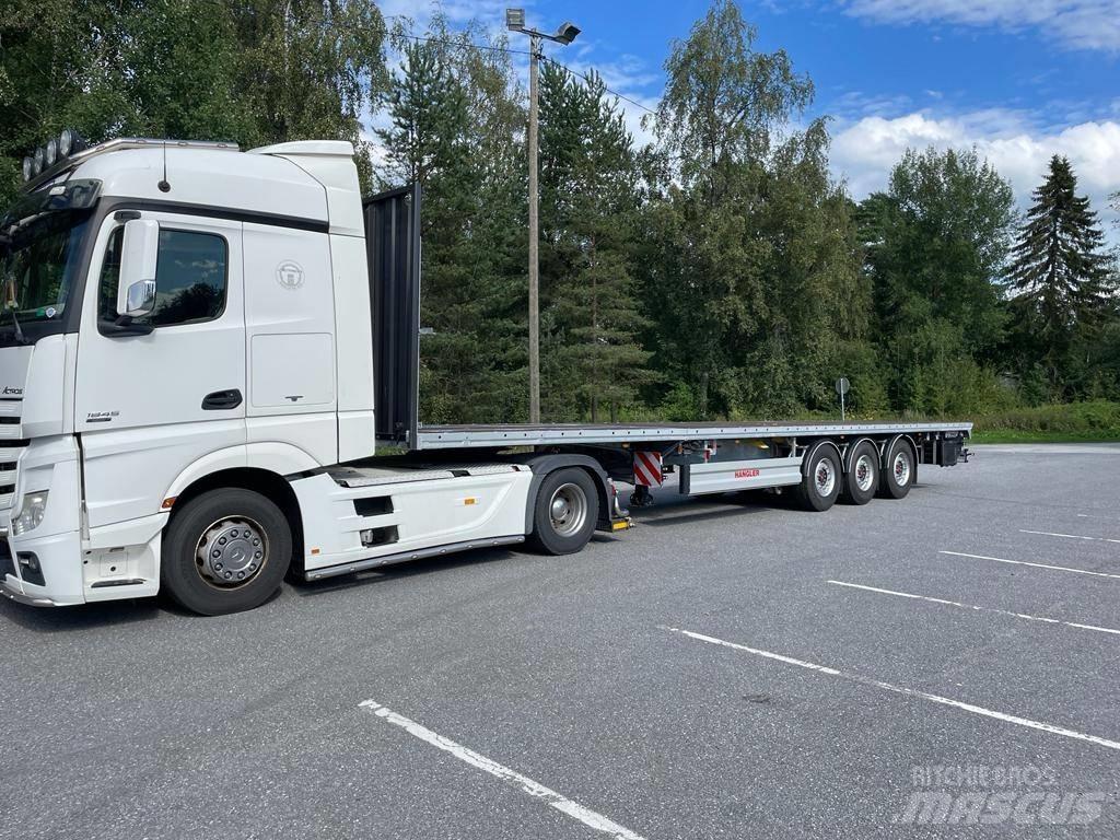 Hangler SDS-H 390 Επίπεδες/πλευρικώς ανοιγόμενες ημιρυμούλκες
