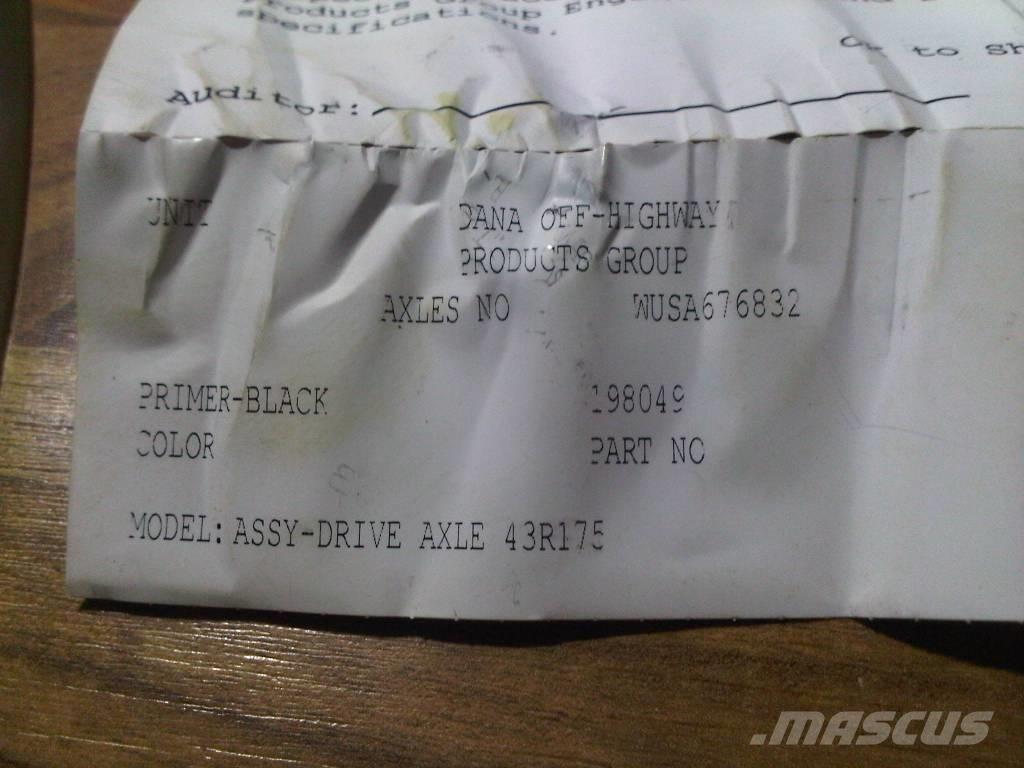  Dana Spicer 43R175 Άξονες