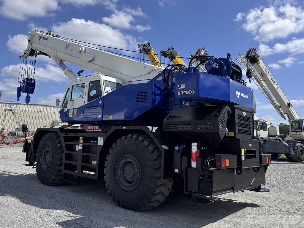 Tadano GR 750 XL Γερανοί ανώμαλου εδάφους