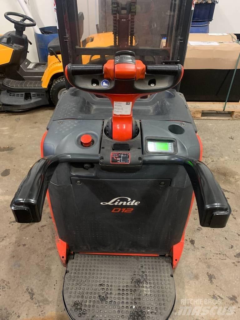 Linde D 12AP Ηλεκτρικά παλετοφόρα με ιστό