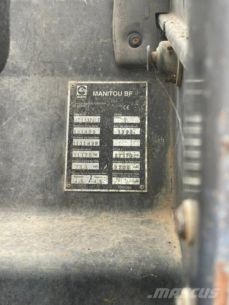 Manitou MT 1337 SL T Τηλεσκοπικοί ανυψωτές