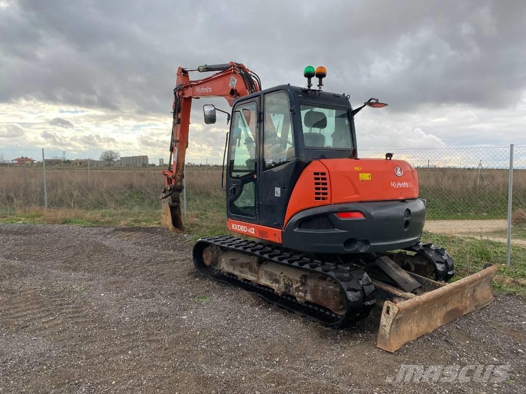 Kubota KX 080-4 Μίνι εκσκαφείς 7t - 12t