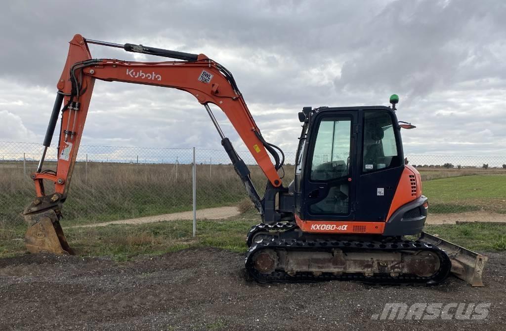 Kubota KX 080-4 Μίνι εκσκαφείς 7t - 12t