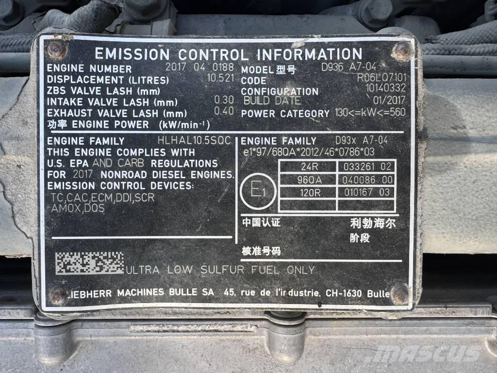 Liebherr R 946 Εκσκαφείς με ερπύστριες