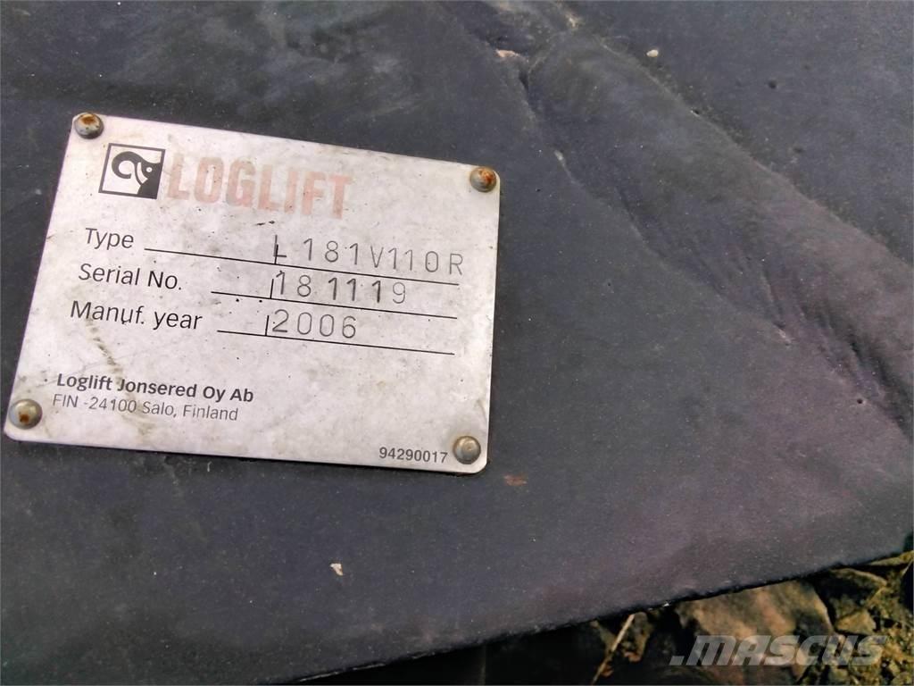Loglift L181V Γερανοί συλλεκτικών μηχανών