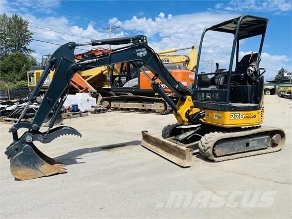 John Deere 27D Εκσκαφάκι (διαβολάκι) < 7t