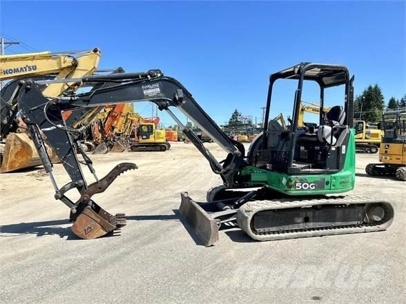 John Deere 50G Εκσκαφάκι (διαβολάκι) < 7t