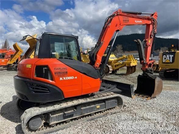 Kubota KX080-4 Εκσκαφείς με ερπύστριες