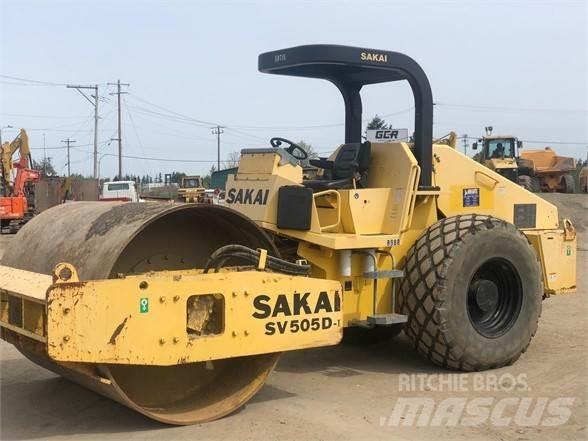 Sakai SV505 Οδοστρωτήρες μονού κυλίνδρου