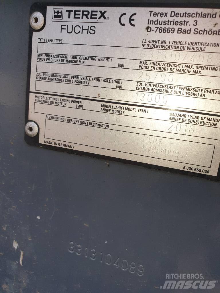 Fuchs MHL331E Βιομηχανικά μηχανήματα διαχείρισης αποβλήτων