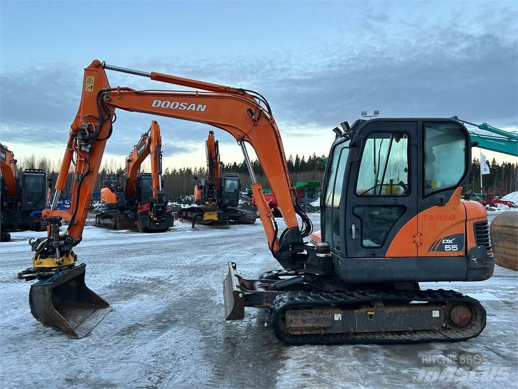Doosan dx55 Εκσκαφάκι (διαβολάκι) < 7t