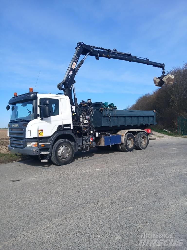 Scania P 400 Φορτηγά ανατροπή με γάντζο