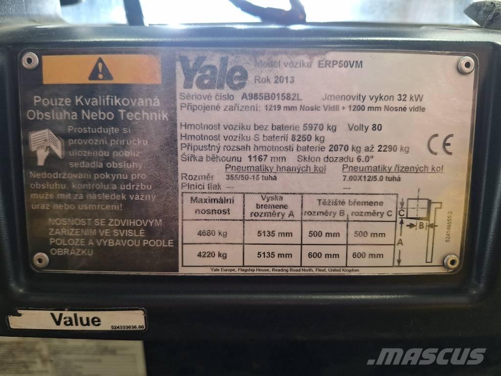 Yale ERP 50 VM Ηλεκτρικά περονοφόρα ανυψωτικά κλαρκ