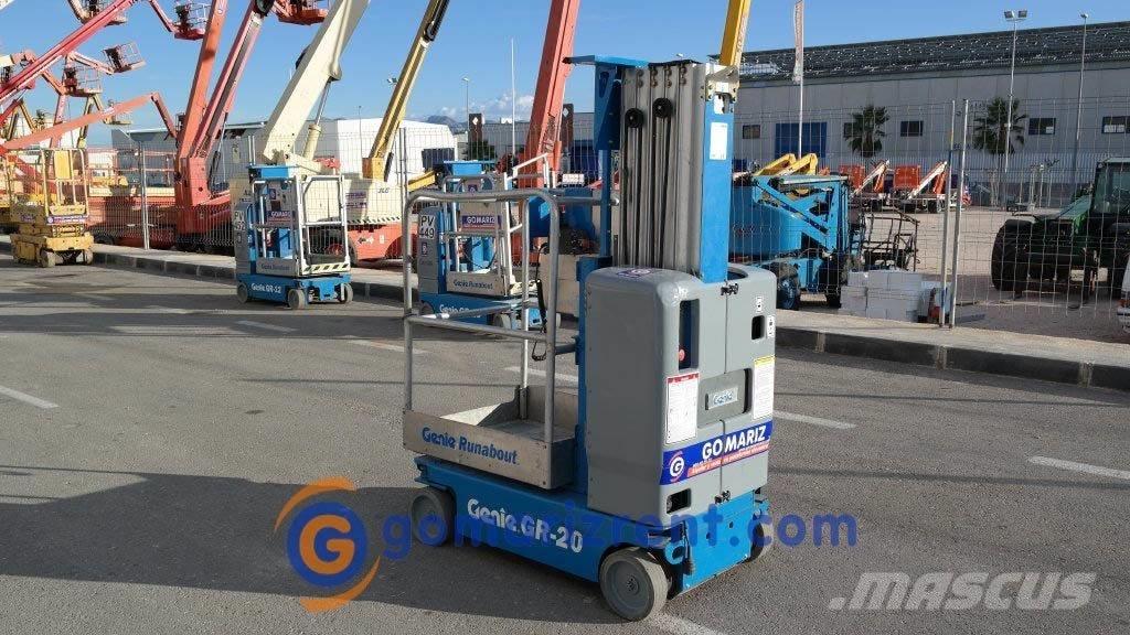 Genie GR 20 Ανυψωτήρες με κατακόρυφους πυλώνες