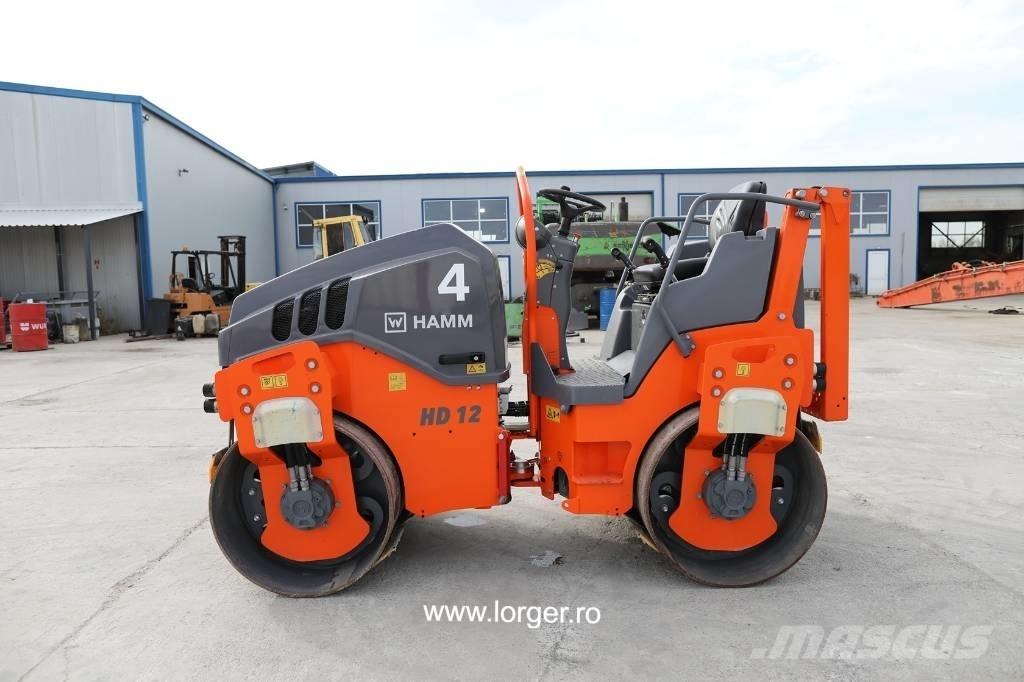 Hamm HD 12 VV Οδοστρωτήρες διπλού κυλίνδρου