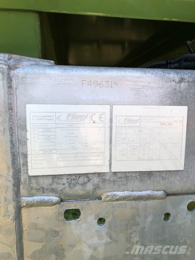 Fliegl TMK 200 Ανατρεπόμενες ρυμούλκες