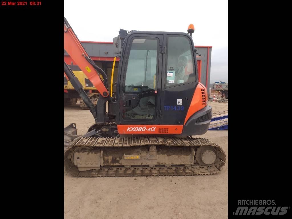 Kubota KX 080-4 Μίνι εκσκαφείς 7t - 12t