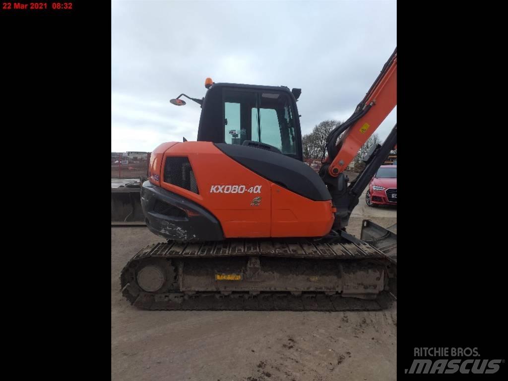 Kubota KX 080-4 Μίνι εκσκαφείς 7t - 12t