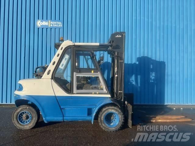 Linde H80T Περονοφόρα ανυψωτικά κλαρκ με φυσικό αέριο LPG