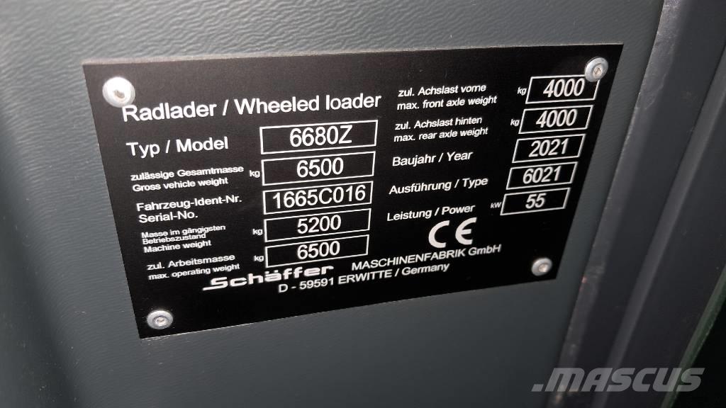 Schäffer 6680 Z Μίνι φορτωτές