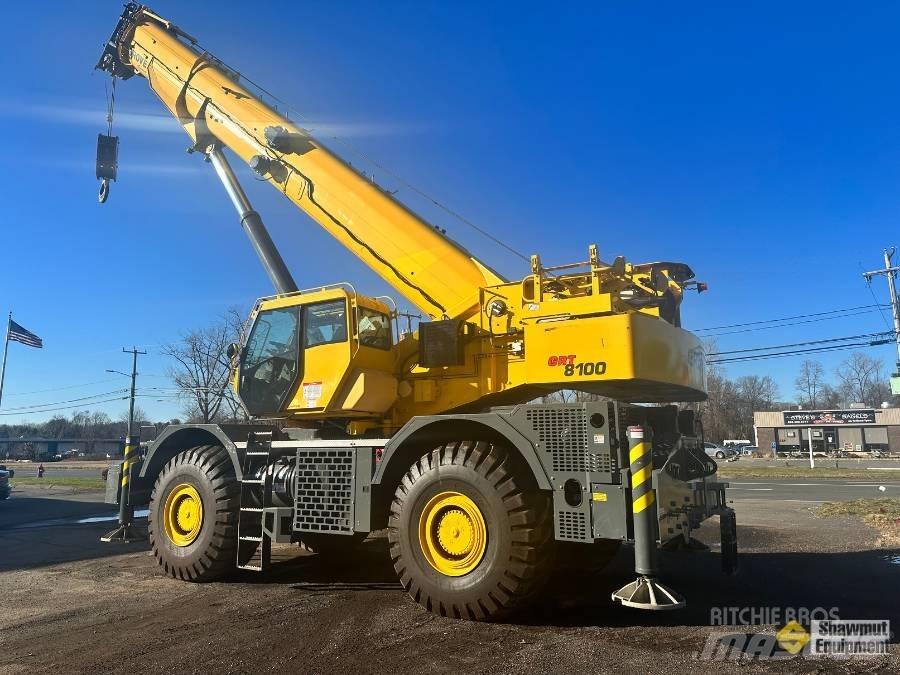 Grove GRT 8100 Γερανοί ανώμαλου εδάφους