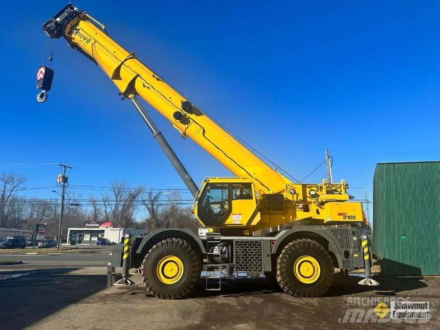 Grove GRT 8100 Γερανοί ανώμαλου εδάφους