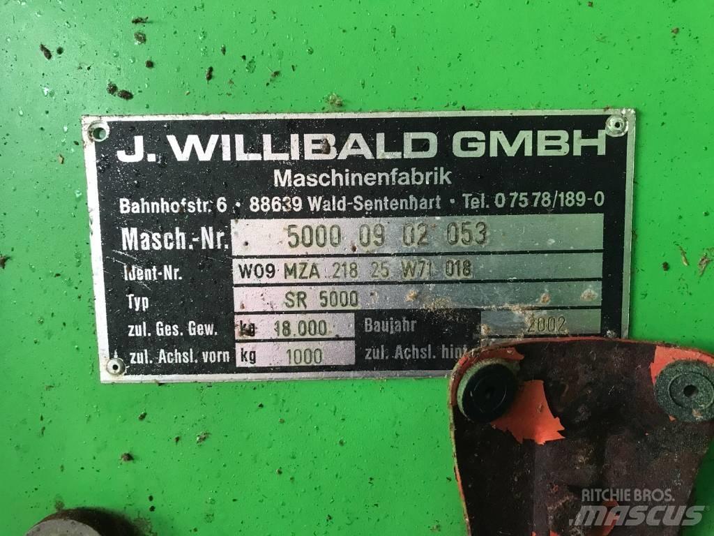 Willibald SR 5000 Τεμαχιστές αποβλήτων