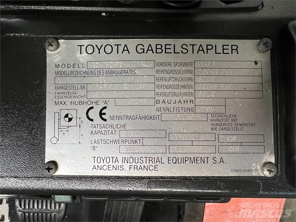 Toyota 02-7FDF15 Πετρελαιοκίνητα Κλαρκ