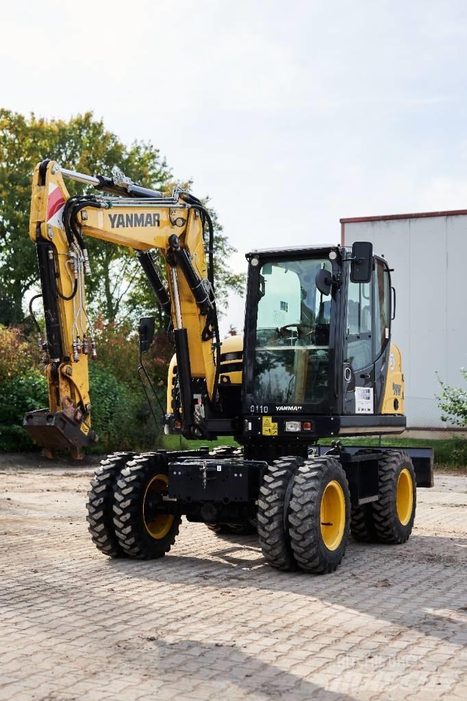Yanmar B 75 W Εκσκαφείς με τροχούς - λάστιχα