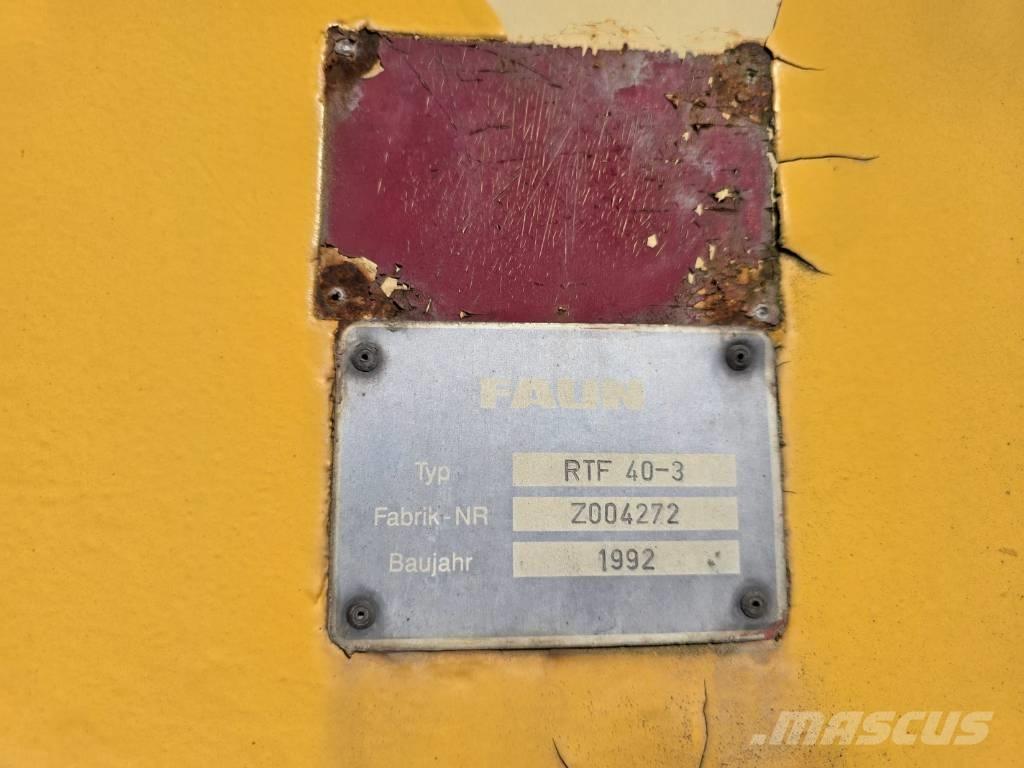 Faun RTF 40-3 Γερανοί παντός εδάφους