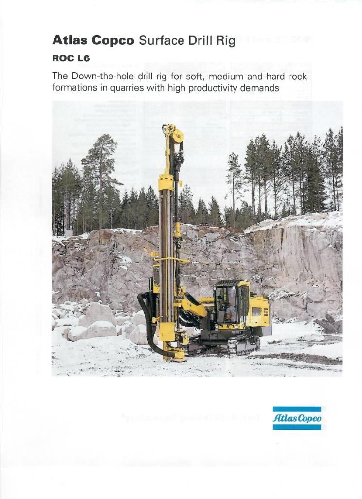 Atlas Copco L6H Εξοπλισμός επιφανειακών γεωτρήσεων