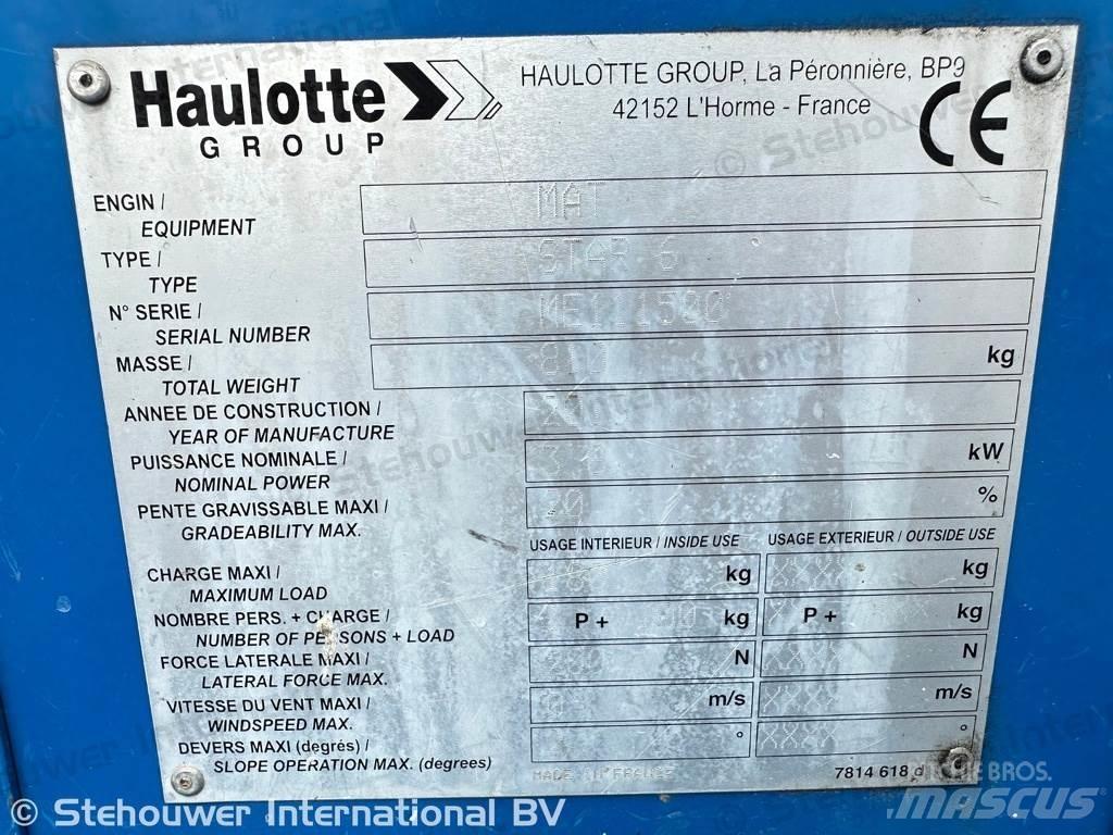 Haulotte Star 6 Άλλοι ανυψωτήρες και πλατφόρμες