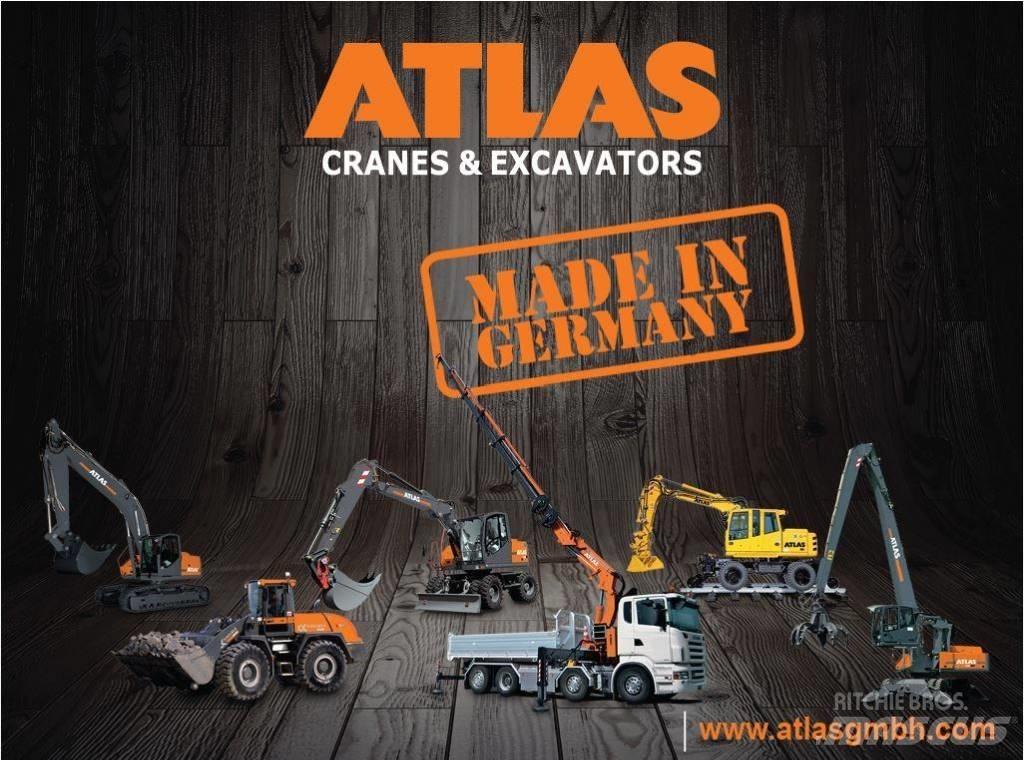 Atlas 155W Εκσκαφείς με τροχούς - λάστιχα