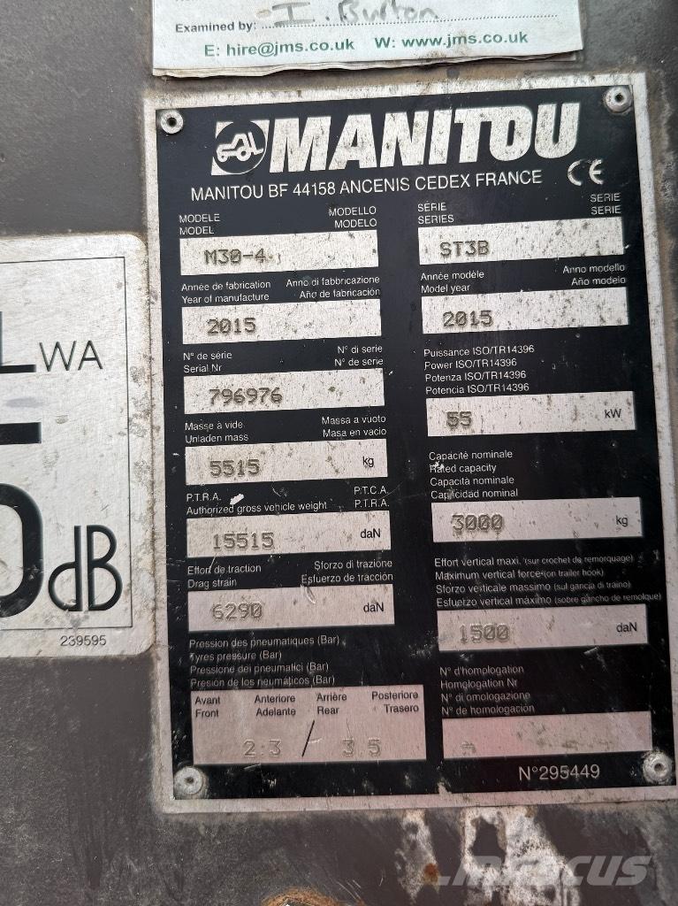 Manitou M30-4 ST3B Τηλεσκοπικοί ανυψωτές