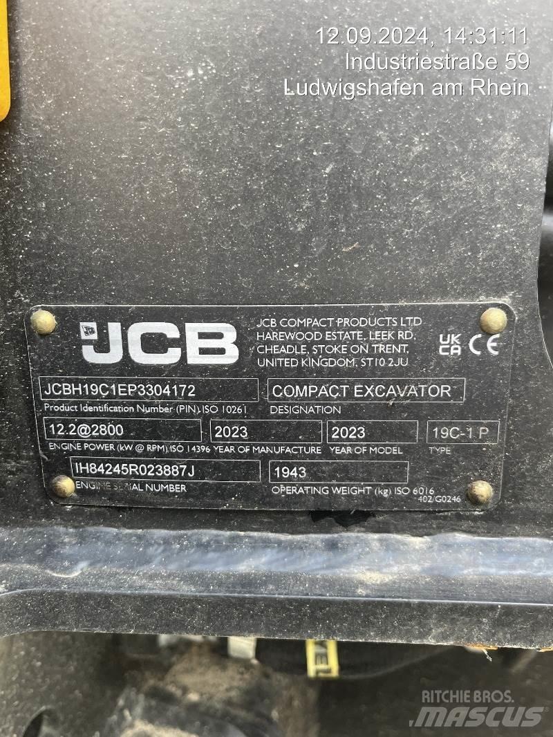 JCB 19C-1 Εκσκαφάκι (διαβολάκι) < 7t