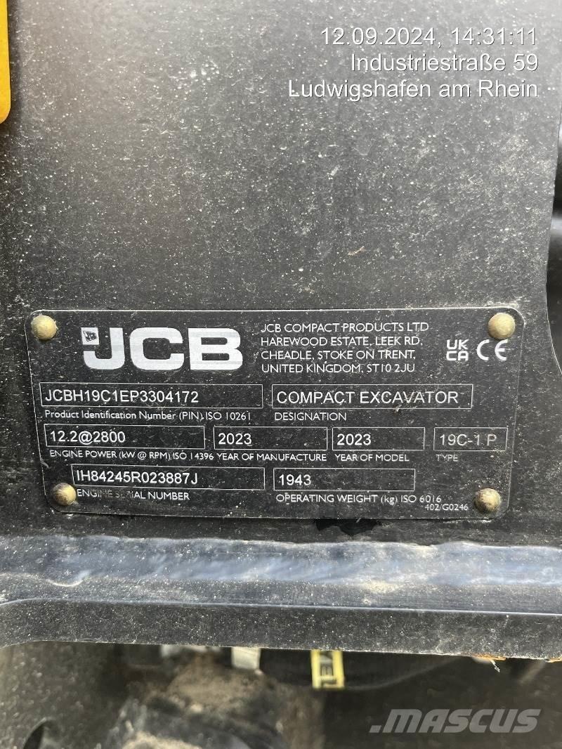 JCB 19C-1 Εκσκαφάκι (διαβολάκι) < 7t