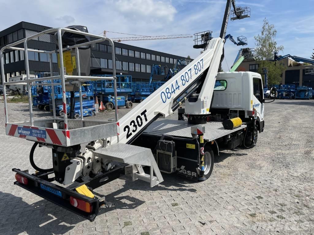 GSR B 230 T Εναέριες πλατφόρμες τοποθετημένες σε φορτηγό